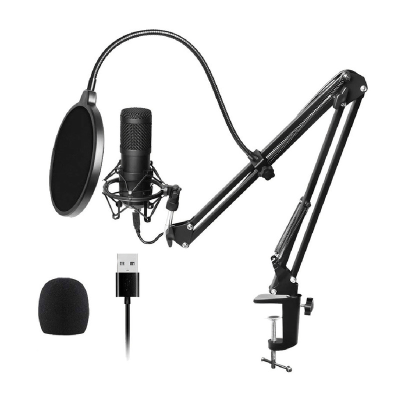 Microfono Diseño Doble Capa Condenser Streaming M1 - SKYWAY