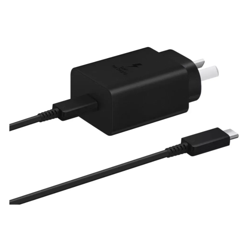 Cargador Tipo C Samsung 45w Pd S22 S23 Ultra Cable 1.8 Original Color Negro o Blanco - 2