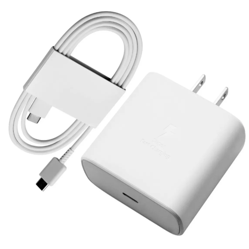 Cargador Tipo C Samsung 45w Pd S22 S23 Ultra Cable 1.8 Original Color Negro o Blanco - 4