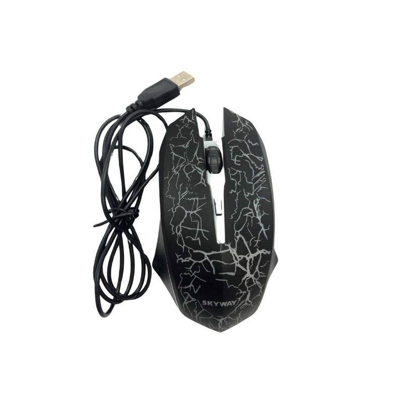 Mouse Gamer | BOS TAURUS by SKYWAY | 2400 dpi + Retroiluminado