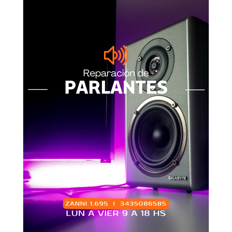 Reparación de PARLANTES - presupuestos sin cargo - 7