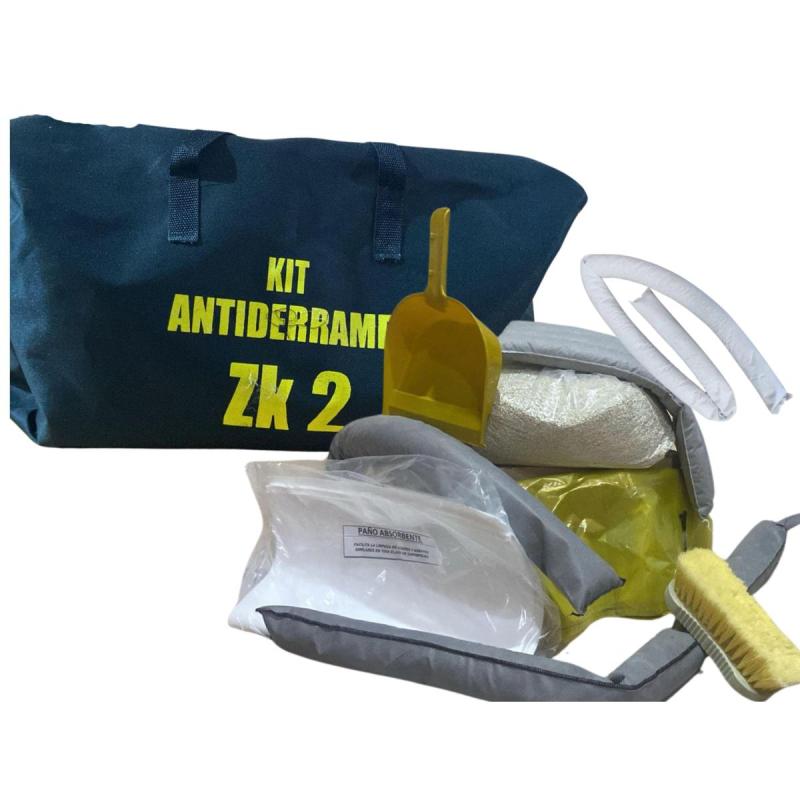 Kit Antiderrame Bolso , Zk-2 Completo , Logistica Homologado!