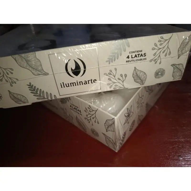 2 cajas de 50 velitas de noche Iluminarte. Las 2 por $17000, $9000 cada una