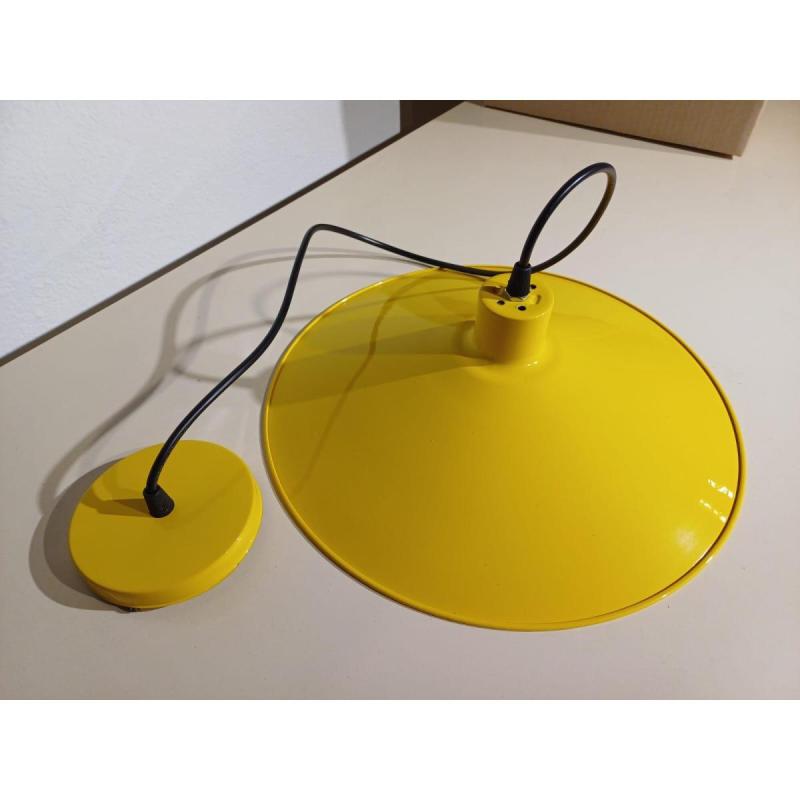 Lámpara colgante de techo amarilla lumipack 33cm diametro 1 luz - 1/5