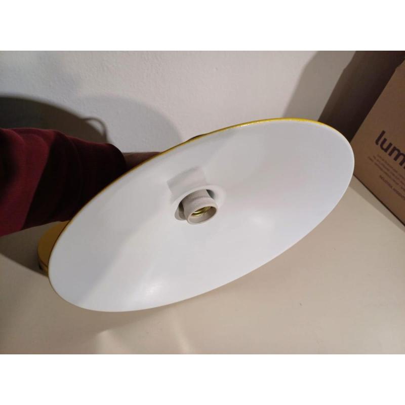 Lámpara colgante de techo amarilla lumipack 33cm diametro 1 luz - 3/5