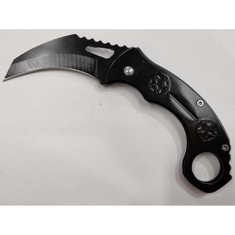 Navaja Karambit Plegable En Blister