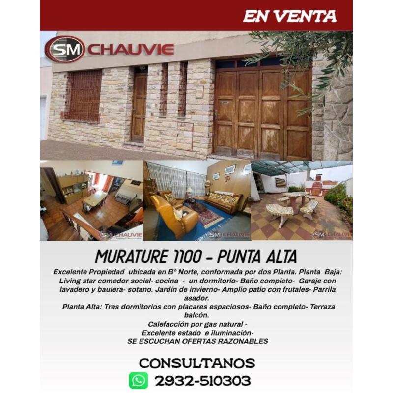 Vende Excelente Propiedad En Punta Alta