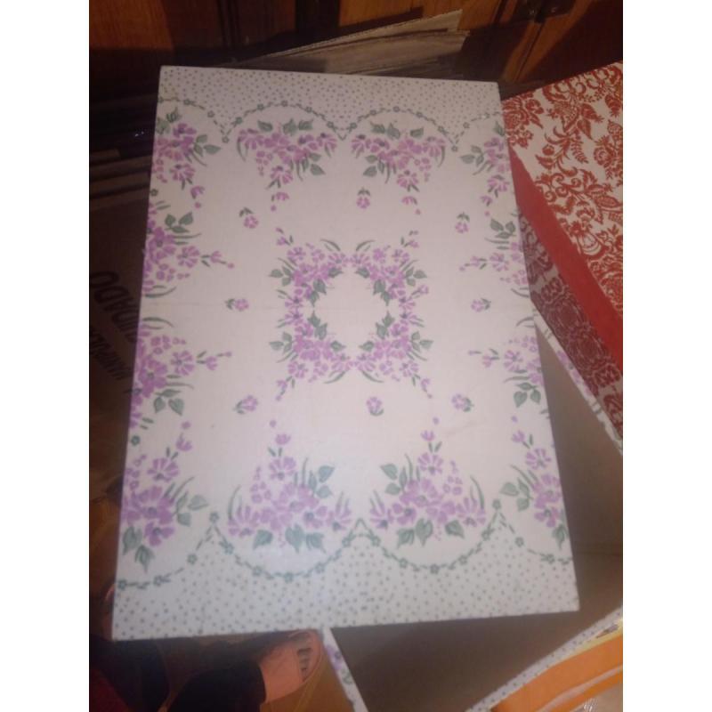 Cajas de fibrofácil con decoupage - Lote o individual - Quedan 3 -