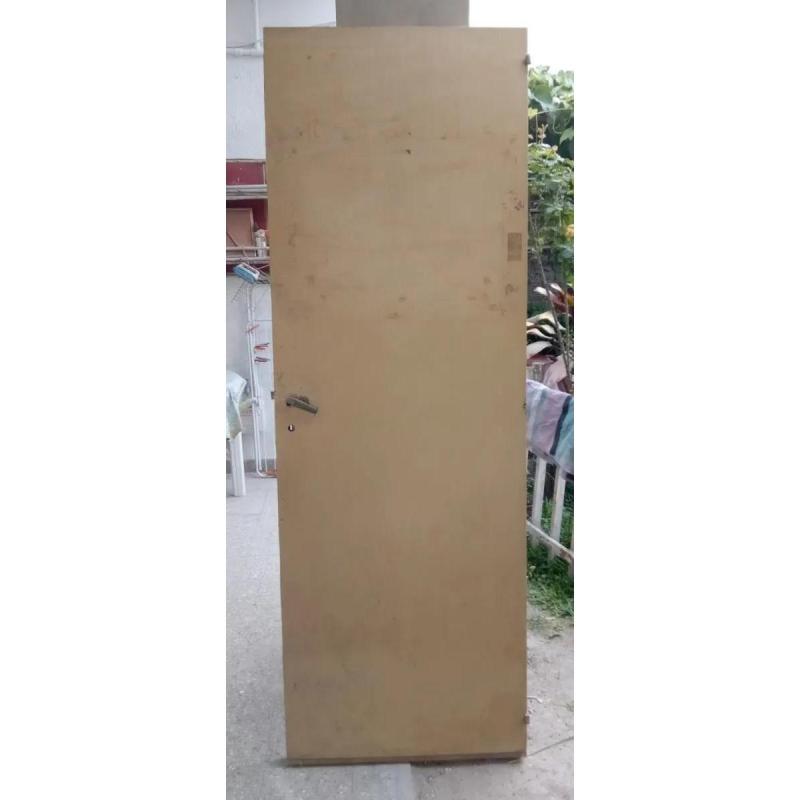 Puerta Maciza Clásica Pino 70x200 Cm Para Pintar y Restaurar