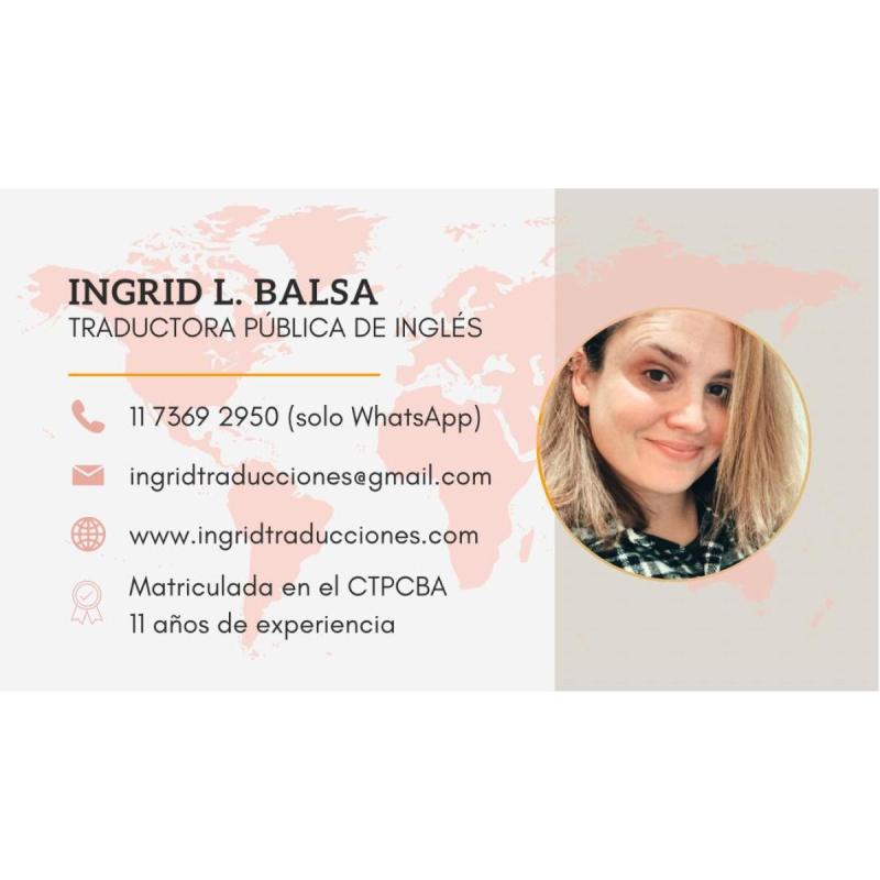 Traducciones oficiales inglés<>español