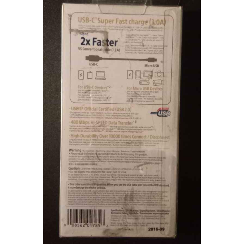 Cable Usb Cargador - Sony Type C -original