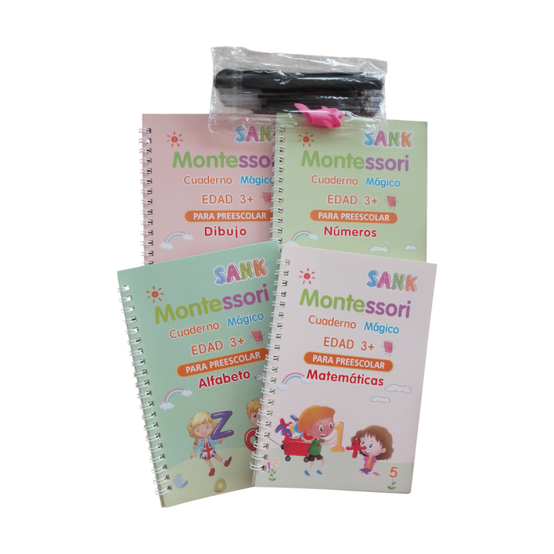 Cuadernos mágicos de caligrafía