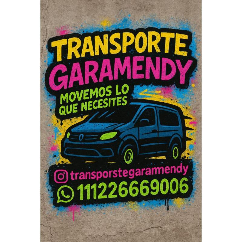 Transporte Garamendy , mini Fletes, freigth