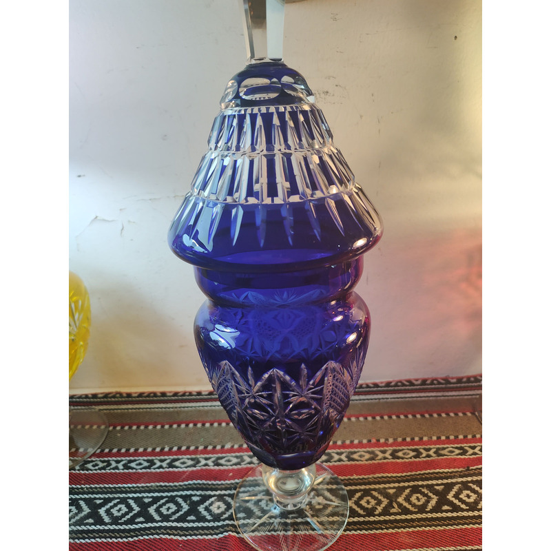 Antiguos potiche en 4 colores cristal - 4
