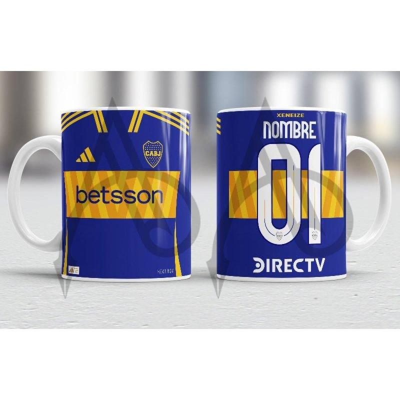 Taza Cerámica Boca Juniors