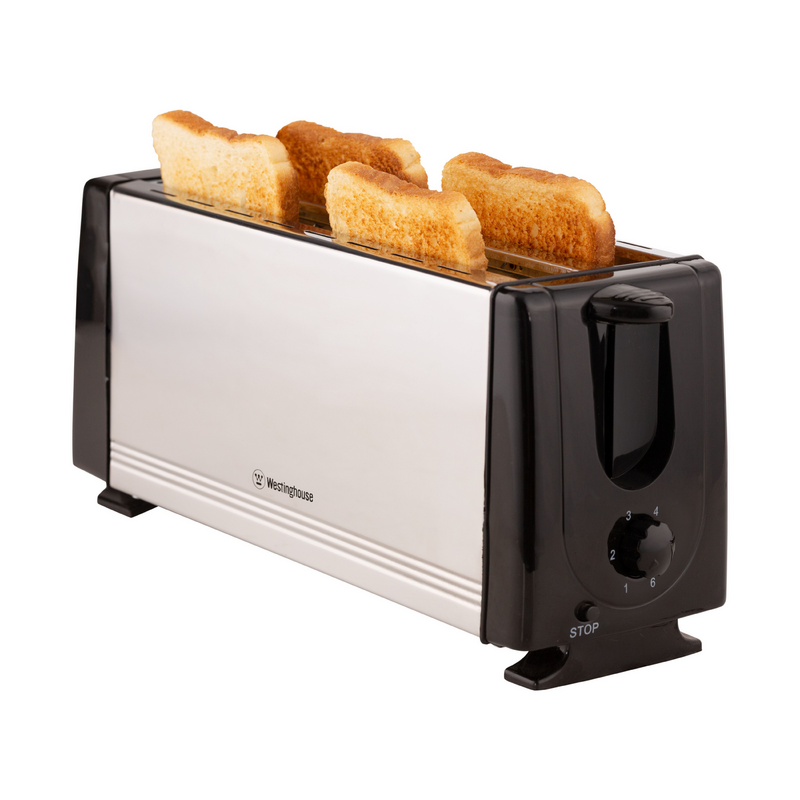 Tostadora Westinghouse Home Acero 4 Panes ! 1400 Watts - 6 Niveles Color Plateado - 2