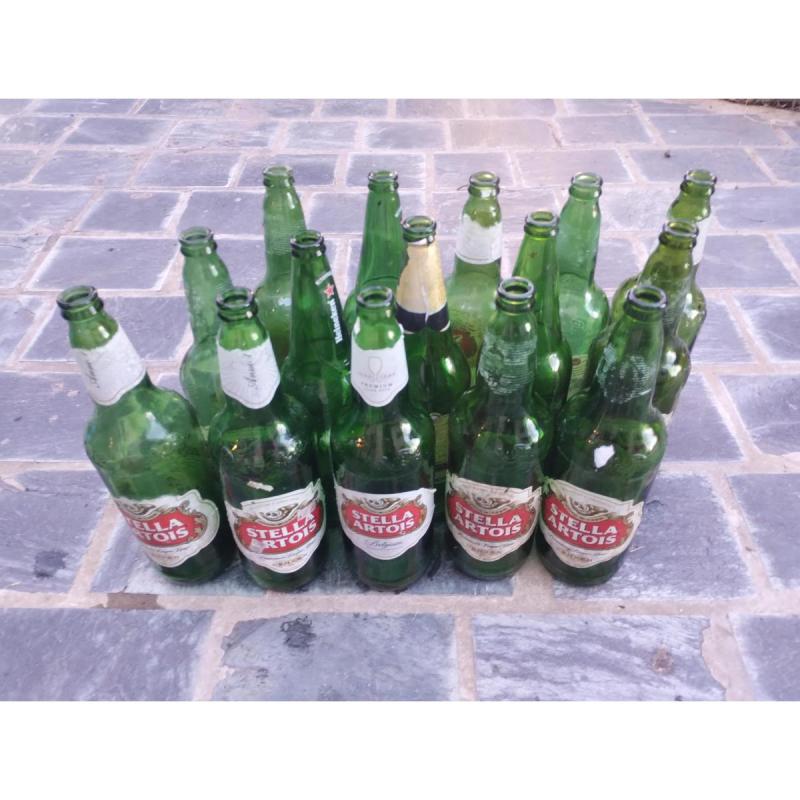 Envases de cerveza vacíos x20u / Estela, Heineken y otros - 2/3