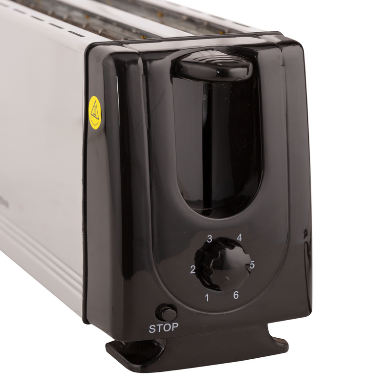 Tostadora Westinghouse Home Acero 4 Panes ! 1400 Watts - 6 Niveles Color Plateado - 3