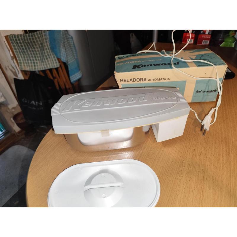 antigua maquina de hacer helados Kenwood