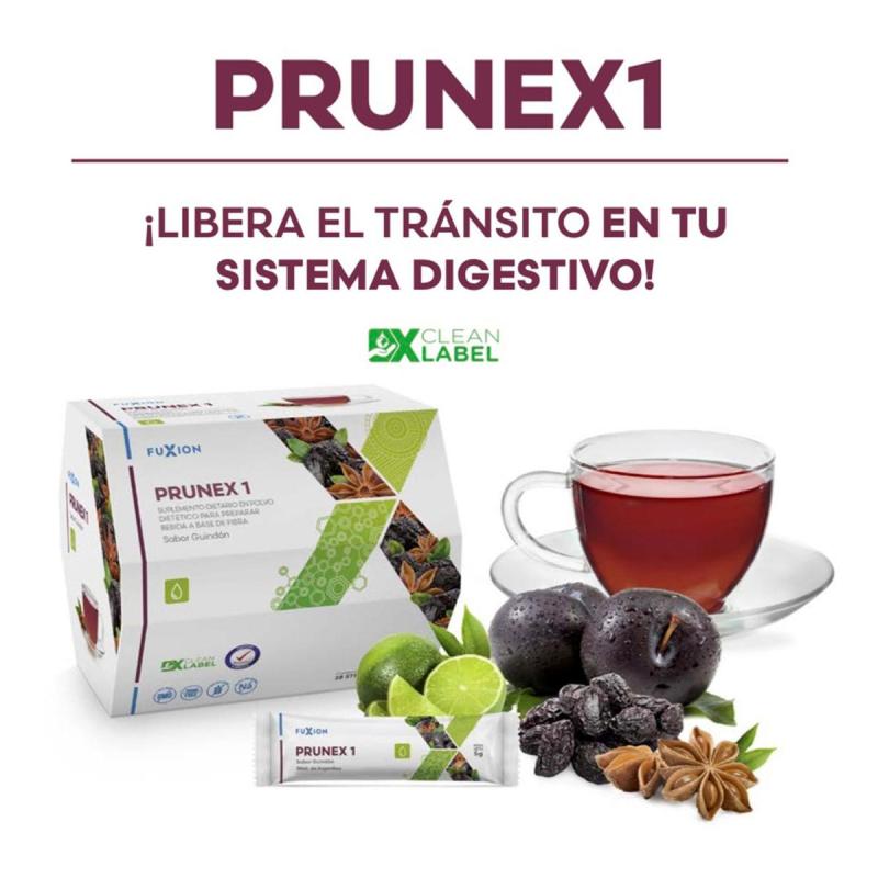 Prunex 1 - Estreñimiento - Detox - Transito Lento