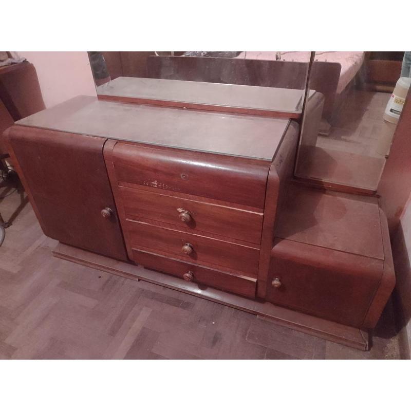 Vendo Mueble Comoda Toilette Con Espejo Y Cajones - 2