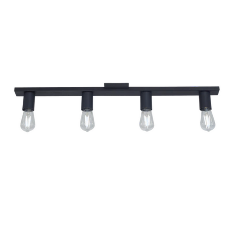 Plafón "FERRARA" Rectangular con 4 Luces E27