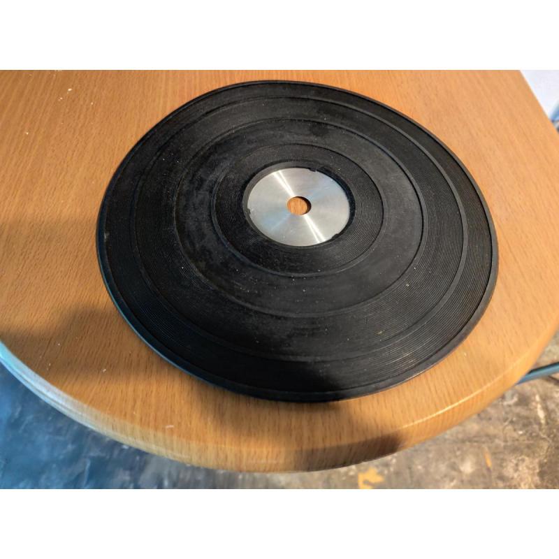 Cubre Plato De Goma Para Tocadiscos Usado