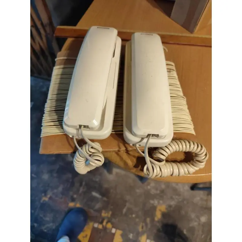 Par De Telefonos Internos A Pilas Usados Funcionan