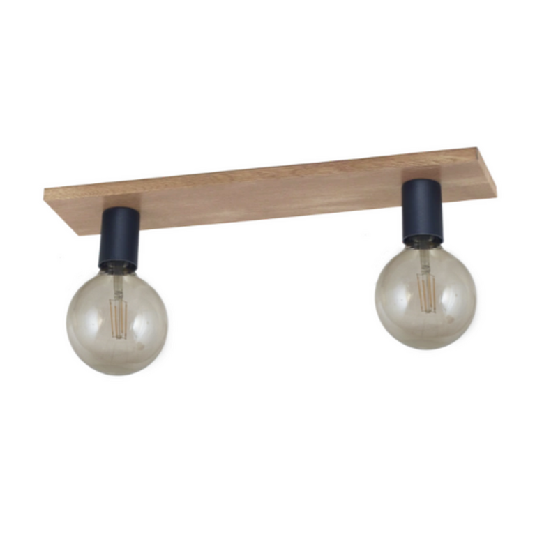 Plafón para Techo "TOULON" con 2 Luces E27