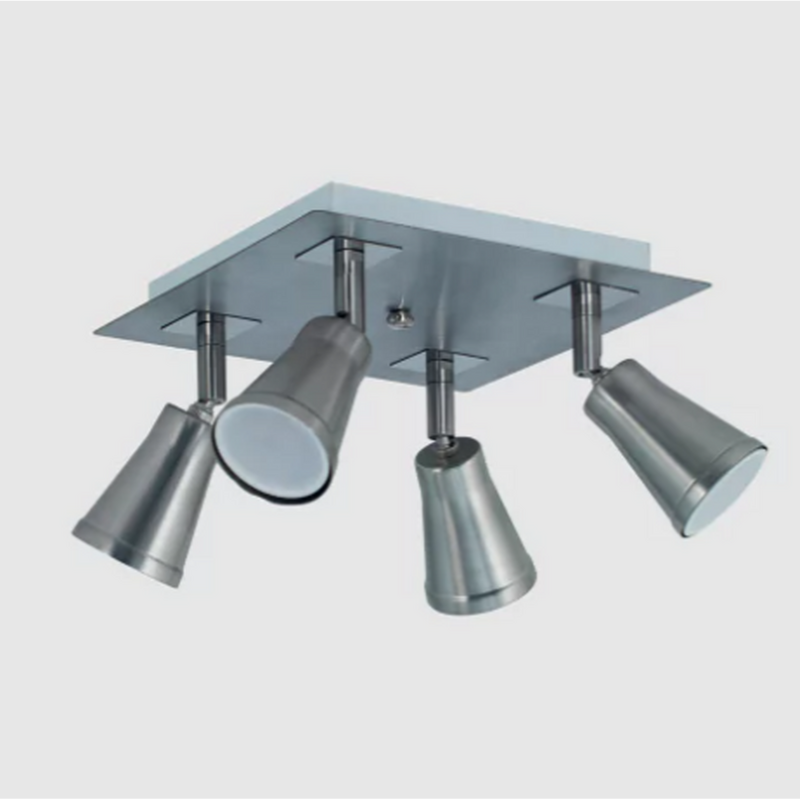 Plafón Spot "DUBLIN" con Movimiento - 4 Luces GU-10