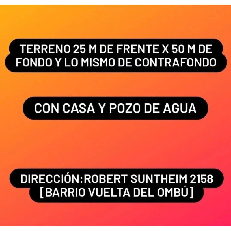 Venta o permutación de Terreno