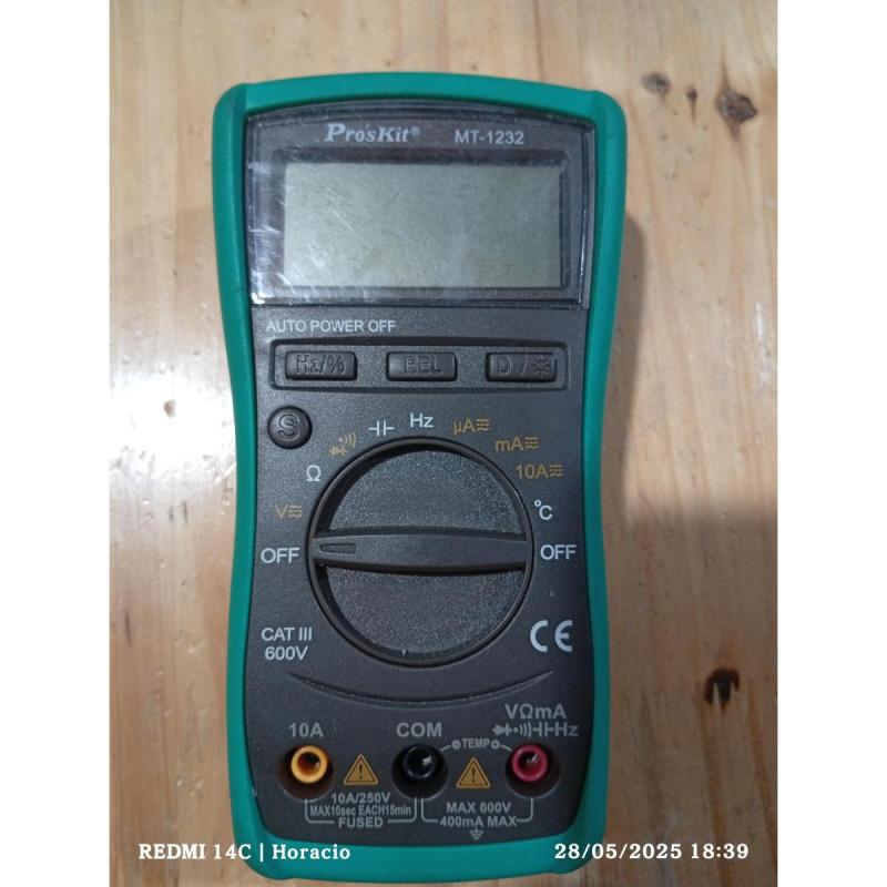 Multímetro digital Pro'sKit