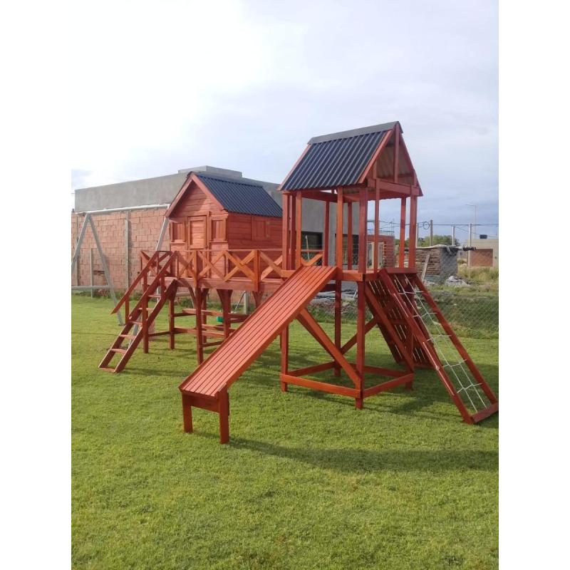 casas y mangrullos para niños de madera - 7/9