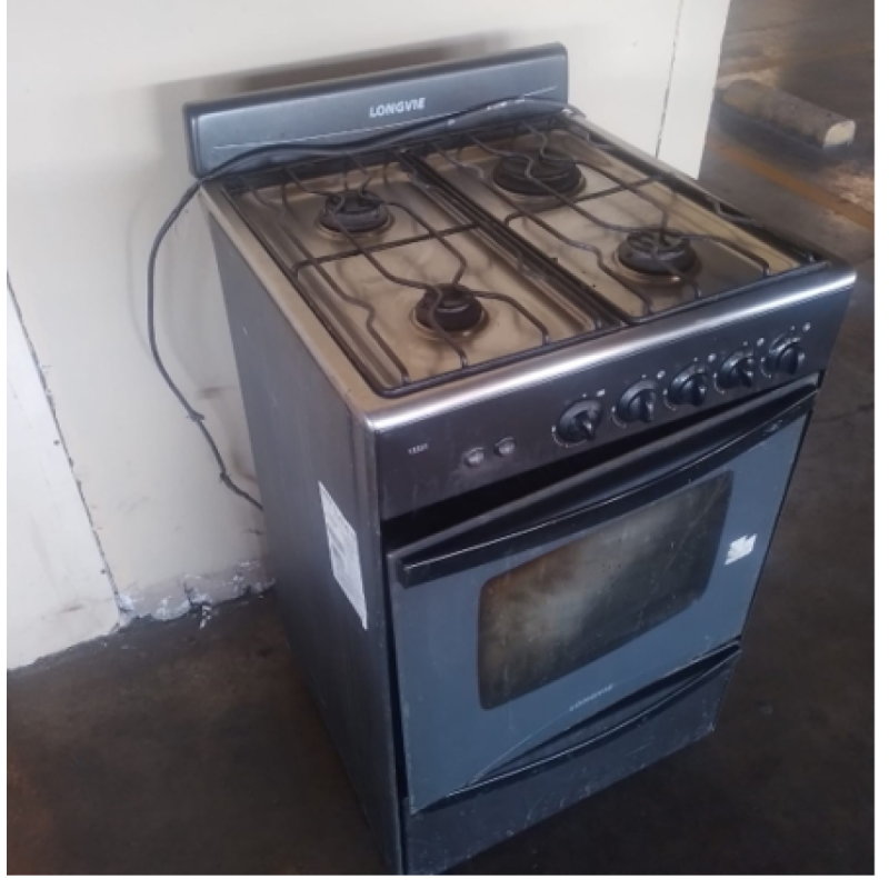 Cocina a gas natural