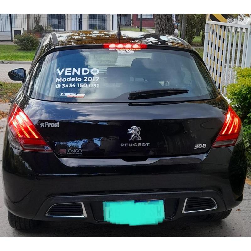Impecable Peugeot 308 Allure Navegador, Esp 2017 1.6 - 2/6