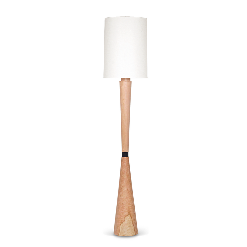 Lámpara de Pie Carilux - Madera Maciza (Lenga, Paraíso, Algarrobo, Roble) - 2