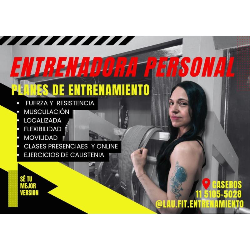 Entrenadora Personal