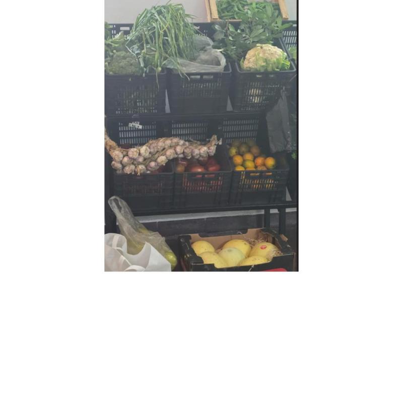 Estantería verdulero frutero , para 12 canastos cada uno, nuevo