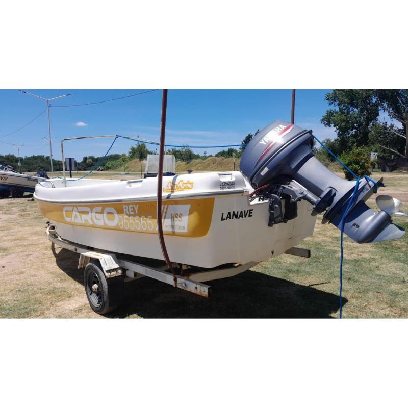 Venta de Lancha de motor con trailer y lona - 4
