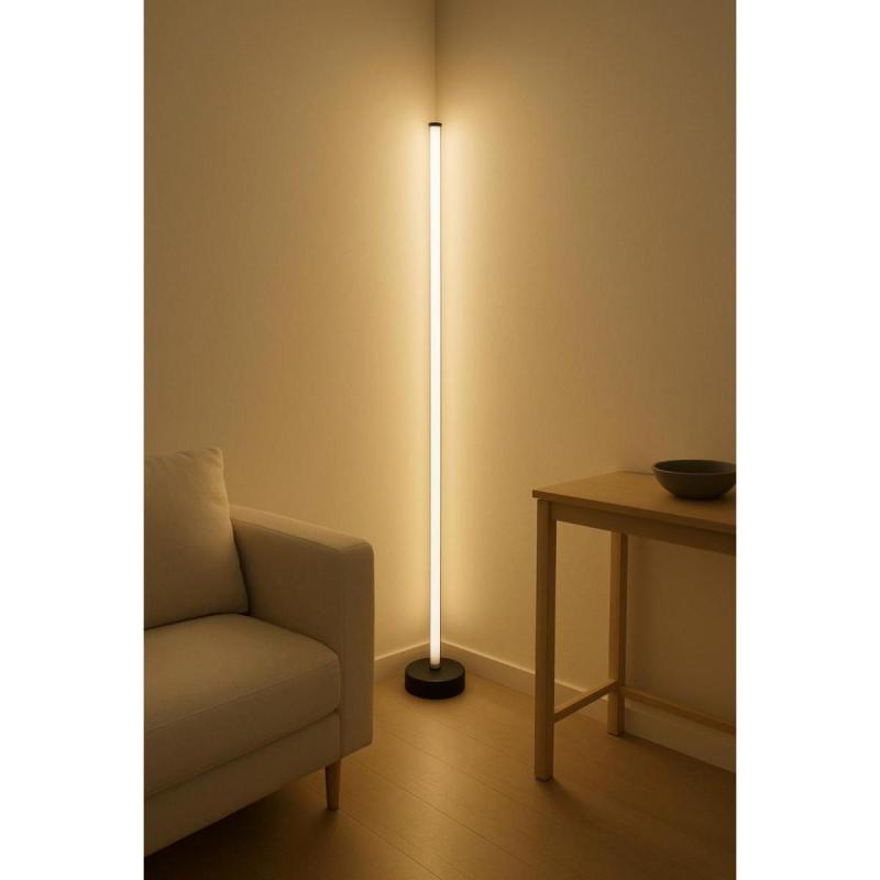 Lámpara Led Esquinera Rgb Gamer 1m Deco Moderna Minimalista