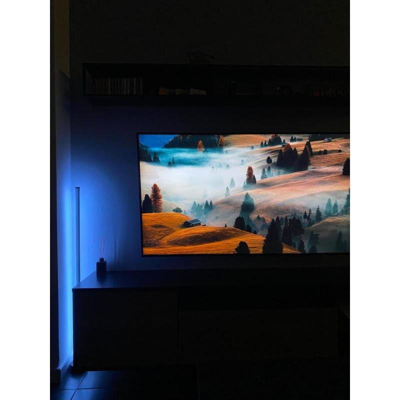 Lámpara Led Esquinera Rgb Gamer 1m Deco Moderna Minimalista - 3