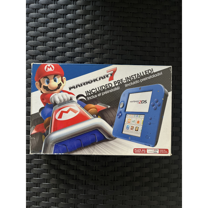 Nintendo 2DS con Mario Kart 7 Preinstalado: Diversión Portátil para Toda la Familia