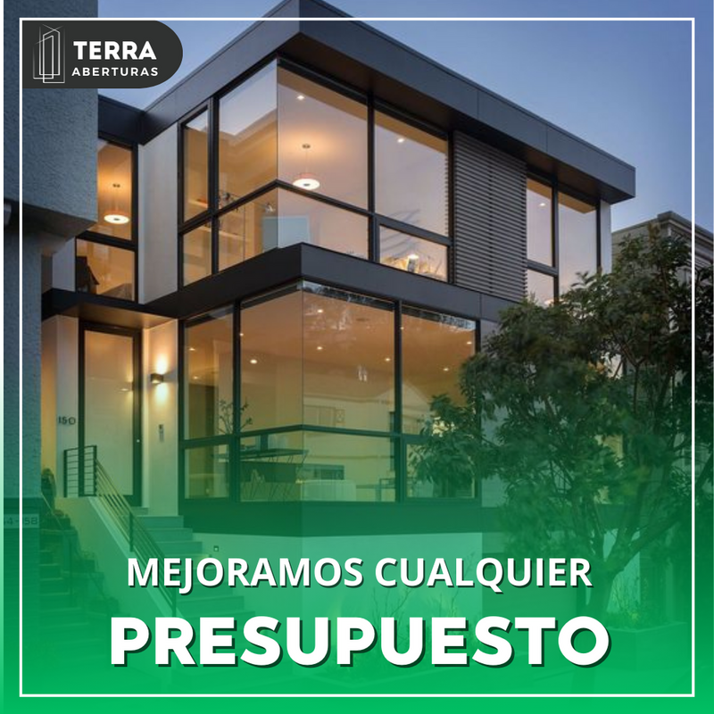 ¡Mejoramos Cualquier Presupuesto de Aberturas!