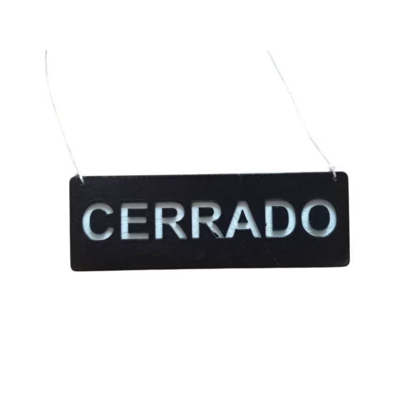 Carteles de abierto y cerrado - 2