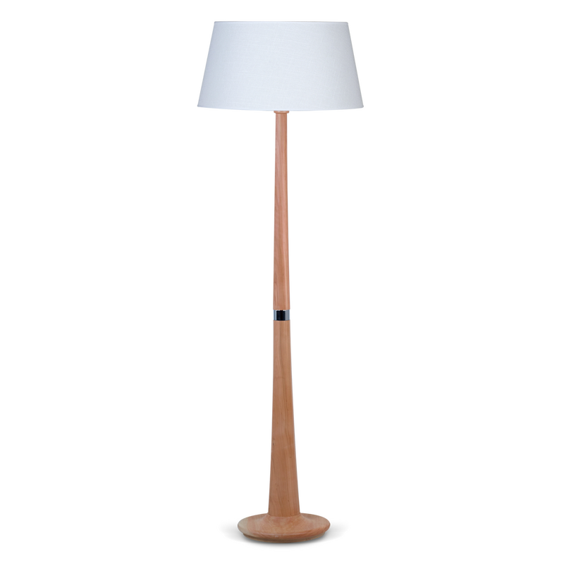 Lámpara de Pie Carilux - Madera Maciza (Lenga, Paraíso, Algarrobo, Roble) - 3
