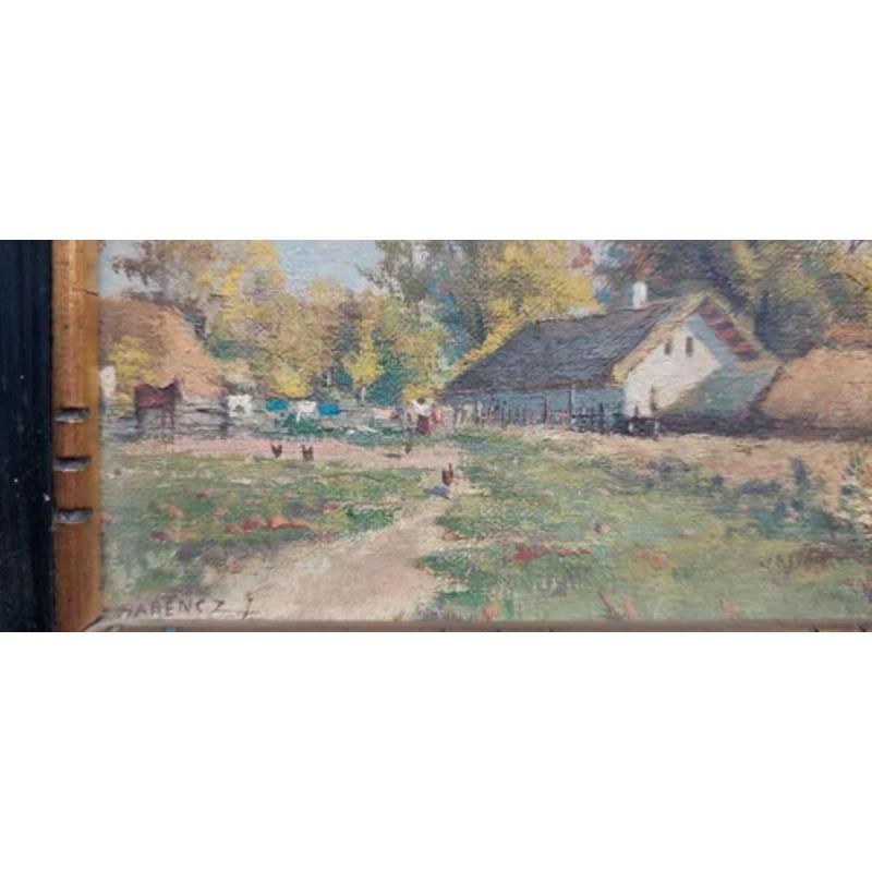 Cuadro Oleo Campo Joseph Harencz Consultar Stock (Usado)