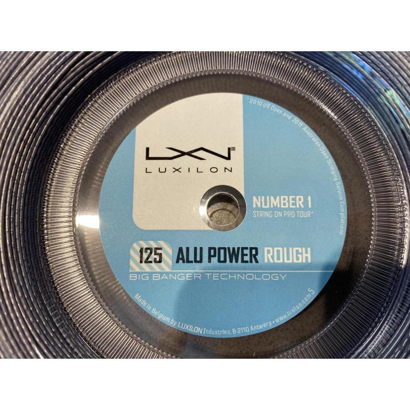 12 m Cuerda de tenis Luxilon Big Banger Alu Power Rough 125
