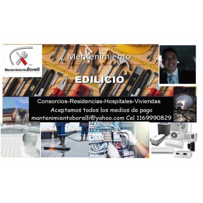 Mantenimiento edilicio para consorcios, colegios y residencias.