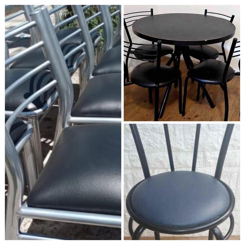 Tapizado de  asientos de sillas.