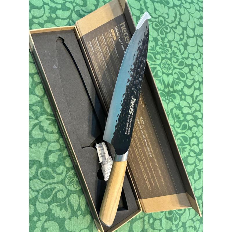 Cuchillo Hecef Chef Acero Damasco
